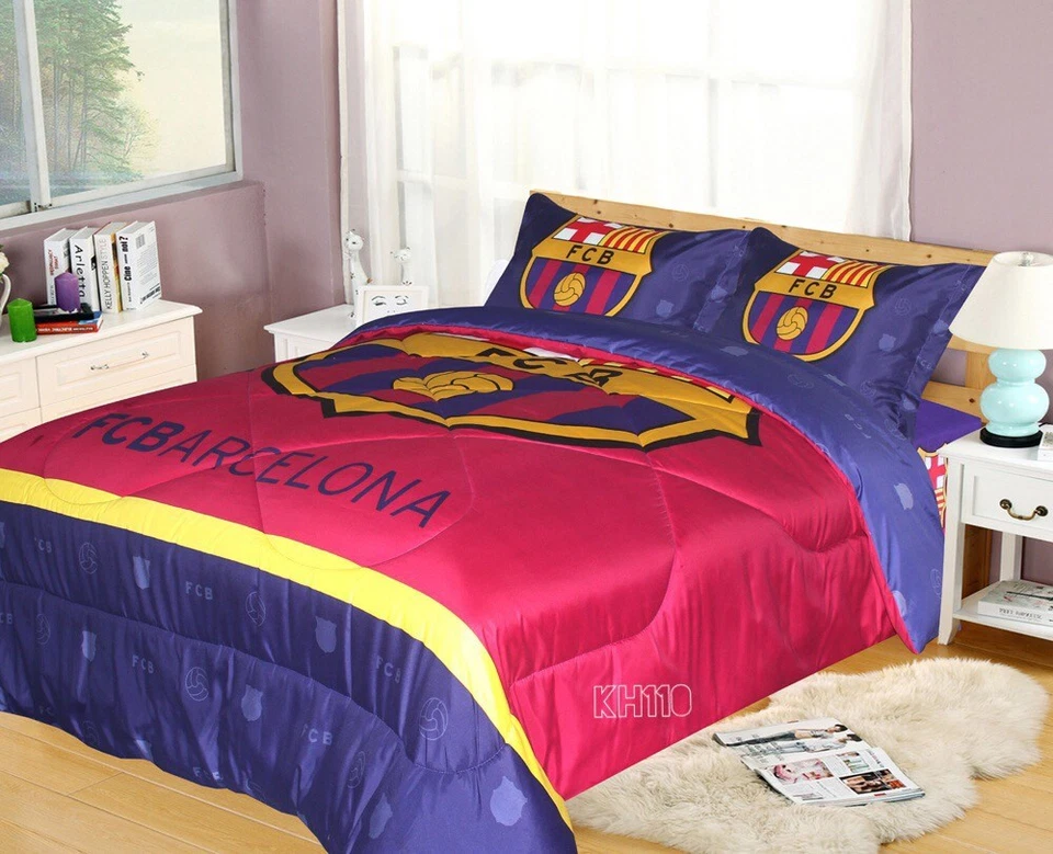 Officially Licensed FC Barcelona Soccer  Bedding Comforter Set-BU - Image 3 of 3