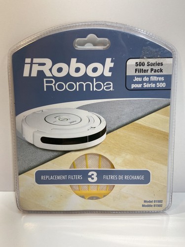 IROBOT ROOMBA SERIE 500 confezione di 3 Filtro Rinnovo 81502 NUOVO  SIGILLATO | eBay