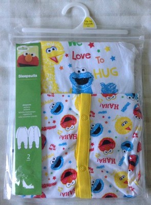 sesame street sleepsuit