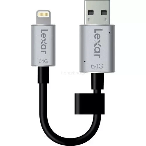 Lexar 64GB JumpDrive C20i Lightning to USB 3.0 Cable with Built-In Flash Drive - Image 3 of 3
