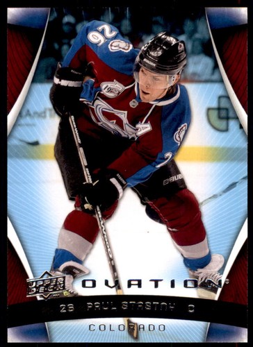 2009 Upper Deck Ovation Paul Stastny #36 card