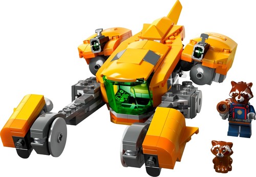LEGO Super Heroes: Rocket's Warbird Vs. Ronan (76278) Open Box No