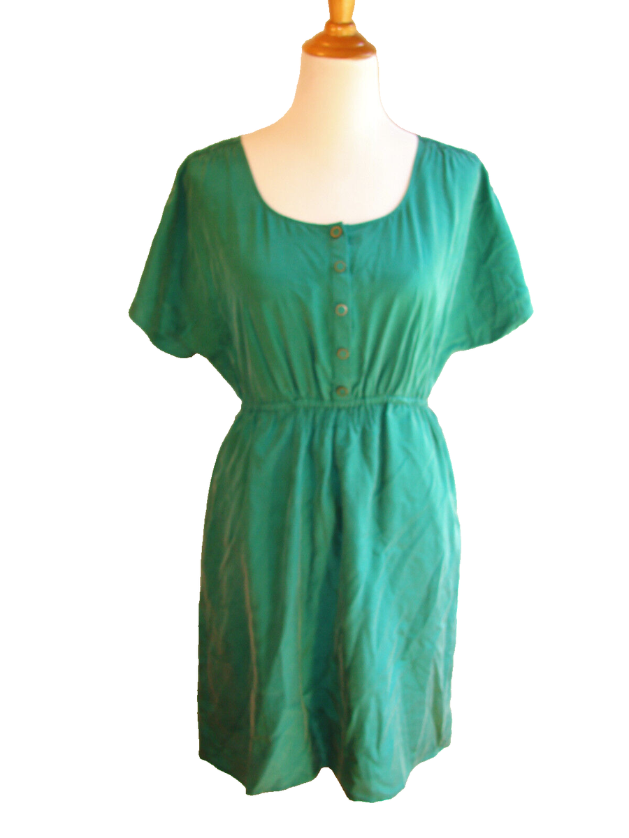 jade green summer dress Jade Floral Escondido Tiered Shift Midi Dress KELLY-RED-PINK / L by Sugarlips main image 0