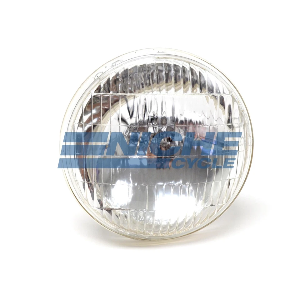 Sealed Beam Headlamp Headlight Bulb 5.75" 5-3/4" 37/60w Dual Filament 12v - Image 2 of 4