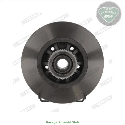 DDF2602-1 Kit 2 dischi freno Ferodo Posteriore per FIAT TALENTO NISSAN NV300 OP - Immagine 2 di 4