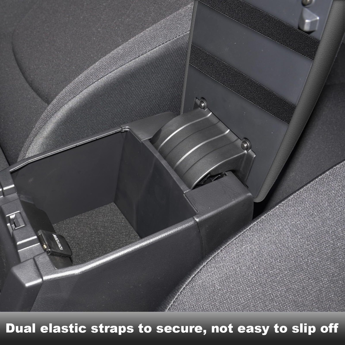 Bench Seat Center Console Armrest For CFMOTO Uforce 1000 / 1000 XL (2019-2025) - Lockable, Cup Holder