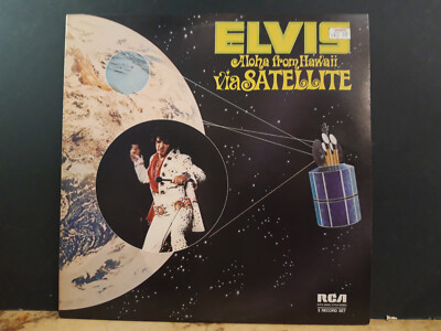 ELVIS PRESLEY Aloha From Hawaii DBL LP 1973 UK 1st pressing