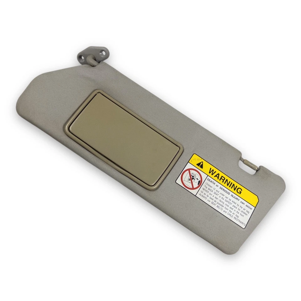 1997-1999 Mitsubishi Montero Sport Driver Left Side Sun Visor Gray - Image 2 of 4