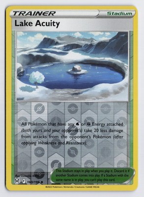 Lake Acuity - SWSH11 #160/196 SWSH11: Lost Origin Reverse Holo LP
