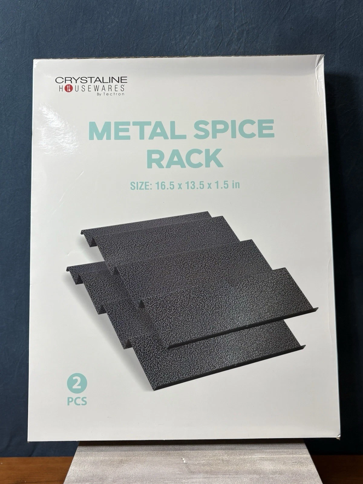 Metal Spice Rack Tray - Spice Drawer Organizer for Kitchen Cabinets Storage a...