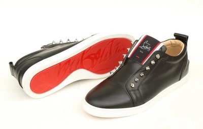 Christian Louboutin スパイク パンプス ブラック　　38.5 Christian Louboutin FAV Spike Sneakers Size 38.5/US 8.5 in Black