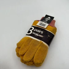 NOS Wells Lamont Chore Gloves 3 Pack Vintage Size Mens New 1980s Ranch  WorkWear