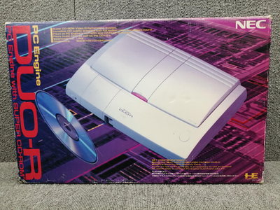 NEC PC Engine Duo R Launch Edition White Console for sale online