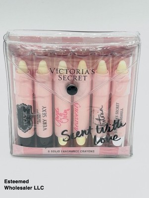 VICTORIA'S SECRET Scent With Love 6 Solid Fragrance Crayons Set