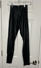Commando Control Women s Polyester High Rise Leggins Black Size Small