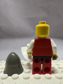 Lego Castle Royal Knights Gray 6097 1843 Shield Halberd Sword Minifigure cas065