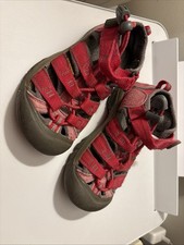 Keen Newport H2 Cherry Red/Pink Toddler Water Close Toe Sandals Sz 11, CUTE