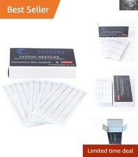50 5 Round Shader Tattoo Needles for Professional Tattoo Machines