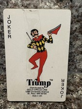 Vintage Rare 1970s Playing Cards Trump Brand. Sealed Made In USA