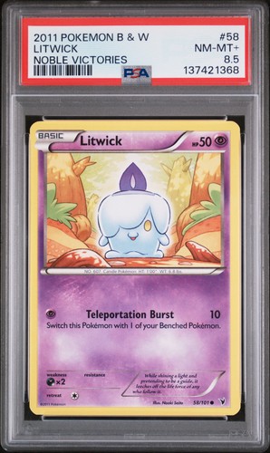 Litwick graded PSA 8.5 for sale on eBay