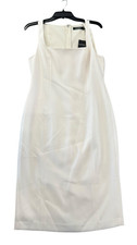 NEW Lauren Ralph Lauren Womens Ladonya Cocktail Dress Cream Size 12 NWT