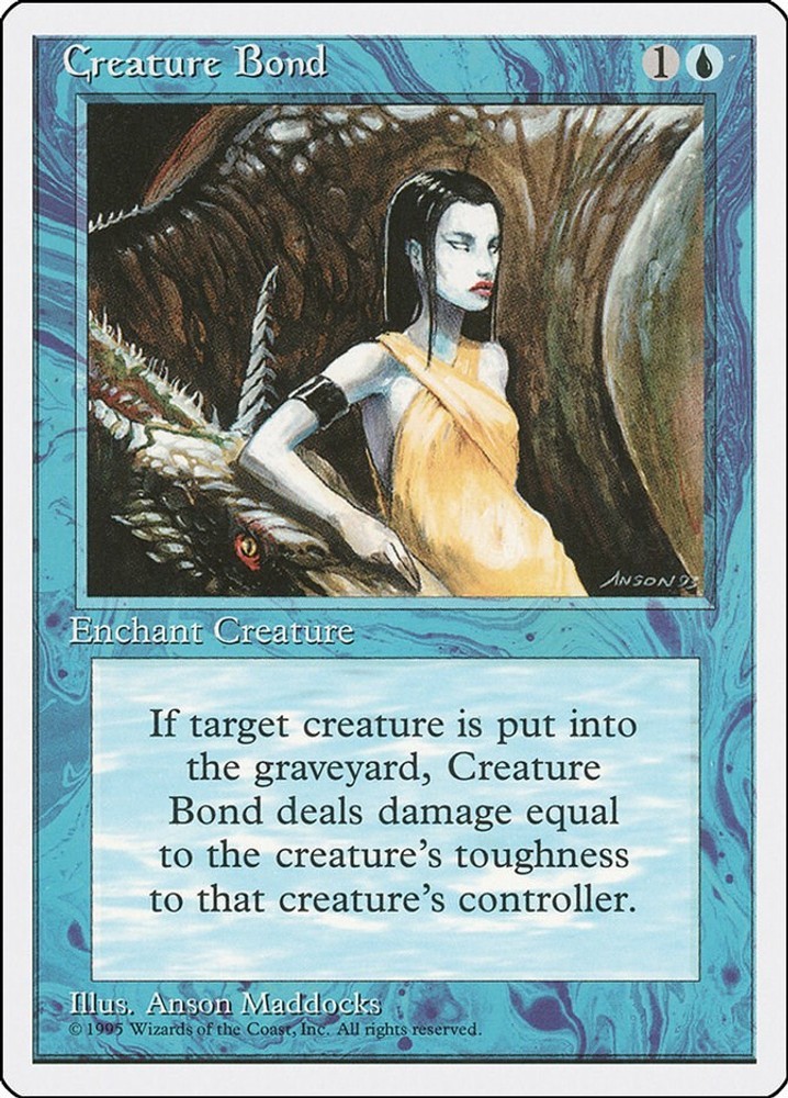 Creature Bond - 66 - NM - Fourth Edition