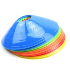 Agility Cones. 25 Pack W/ STAND Mesh Bag