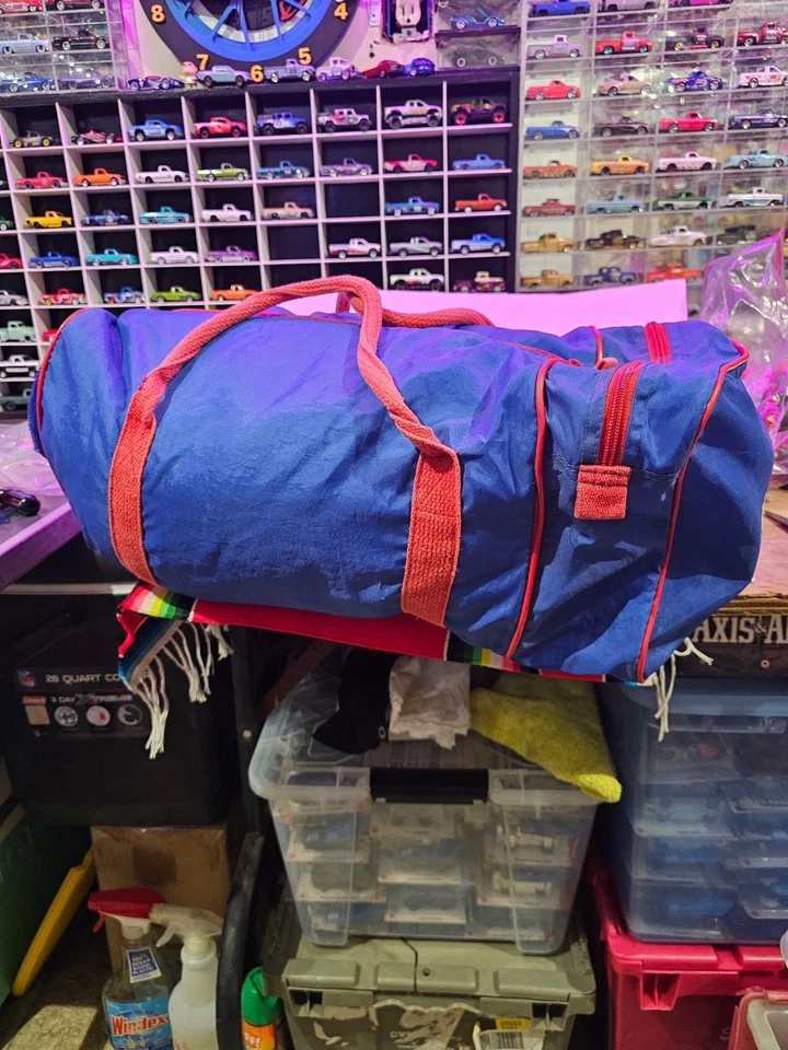 Bolso de Lona Deportivo Gi Joe FLINT 1984 RARO De Colección Ero Suprise! Hasbro Foto 2 de 4