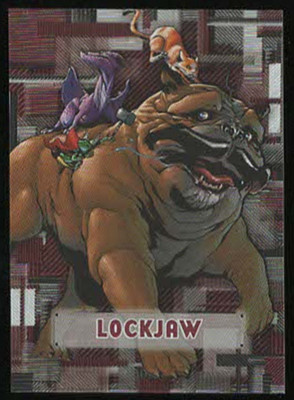 2012 Marvel Beginnings Series 3 PRIME MICROMOTION Etched Foil #M3-27...LOCKJAW