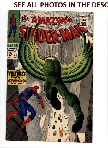 Amazing Spider-Man #48 Comic MAY 1967 VG/FN Marvel Comics The Vulture (HG)
