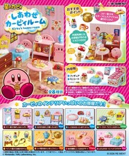 Re-Ment Kirby's Happy Room Complete Set of 8 Miniature Figure Cute Kawaii Japan
