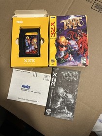 Tempo Sega Genesis 32X CIB W. Inserts 