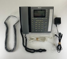 RCA Executive Series 25202RE3-B 2-Line Business Phone w/ Handset, Cord PSU