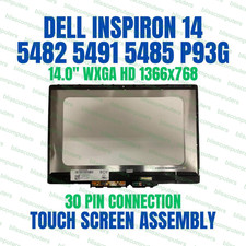 0JWH4 V30K7 LCD Display Touch Screen Assembly Bezel Dell Inspiron 14 5482