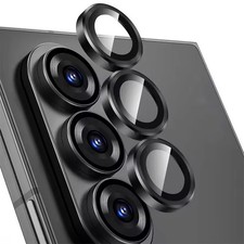 Metal Ring Camera Lens Protector Glass Cover For Samsung Galaxy Z Fold7 Fold 6 5