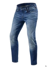 Rev’it! Carlin Motorcycle Riding Jeans    34x36 w/ SeeSoft Knee & Hip Armor