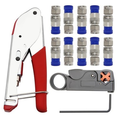Coax Cable Crimper Cable Stripper RG6 -Stecker X5A99757