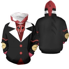 Helluva Boss Blitzo Hazbin Hotel Hoodie, Hazbin Hotel Costume 3D Hoodie