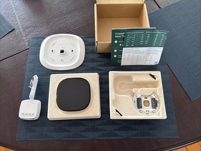 Ecobee EB-STATE6L-01 Smart Thermostat Enhanced Black
