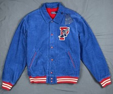 Polo Ralph Lauren Stadium P Wing Corduroy Varsity Letterman Jacket XL RL 1992