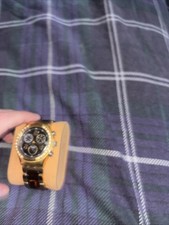 Image of Swatch Quartz Black Wristwatch Face