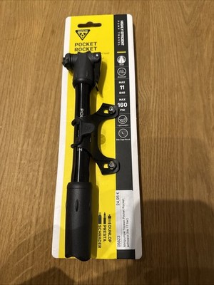 Topeak - Pocket Rocket Minipumpe - Schwarz