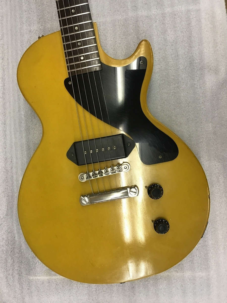 Gibson Les Paul Junior w/ P-100 TV Yellow Made in USA 1991 Solid