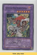 Elemental HERO Necroid Shaman 1st Ed. YuGiOh Enemy of Justice #EOJ-EN036 0f8