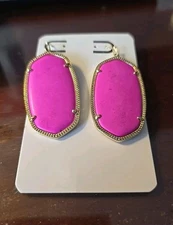 kendra scott earrings 2"x1"E#5