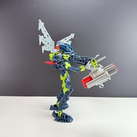 LEGO Bionicle Toa Mahri Toa Hahli Set 8914 Complete w/ Cordak Blaster No Manual