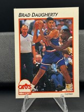 1991 NBA Hoops - Brad Daugherty, #8 - Cleveland Cavaliers