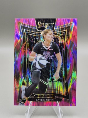 2025 Panini Select WNBA Kate Martin Pink Flash #89 Valkyries Sparks Concourse