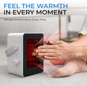 Séchoir électrique portatif 1000W Utilisations multiples Mini Diffuseur d'arôme de chauffage Accueil
