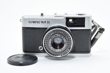 Near Mint- Olympus Trip 35 Film Camera 40mm f/2.8 w/ Cap From Japan 28139